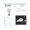 Kép 7/8 - V-TAC E27 LED lámpa (15W/200°) Körte - meleg fehér