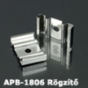 Kép 1/2 - LED Profiles APB-1806 Hajlítható alu U profil ezüst - rögzítő elem, fém