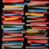 Kép 1/9 - Gekkofix Öntapadós Fantasy mintás fólia - tapéta - Színes könyvek (45 cm szélesség)