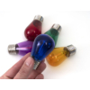 Kép 3/3 - Avide Színes filament LED lámpa szett E27 (1W/300°) Körte - zöld, kék, sárga, piros, lila