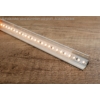 Kép 3/3 - Led Profiles ALP-006 Fehér - Alumínium sarok profil LED szalaghoz, íves (Átlátszó búrával)