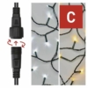 Kép 5/10 - EMOS D1AN01 Standard LED sorolható karácsonyi füzér, 10 m, meleg/hideg fehér, időzítő, IP44
