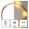 Kép 7/10 - EMOS D3AW07 LED karácsonyi nano fényfüzér, 1.9 m, 2x AA, beltéri, meleg fehér, időzítő