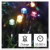 Kép 8/10 - EMOS D4AM05 LED karácsonyi fényfüzér, 24 m, kültéri és beltéri, többszínű, időzítő