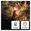 Kép 8/10 - EMOS D4AV03 LED karácsonyi fényfüzér, 12 m, vintage, időzítő, IP44