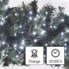 Kép 8/10 - EMOS D4BC03 LED karácsonyi fényfüzér süni, 12 m, hideg fehér, időzítő, IP44