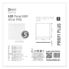 Kép 3/5 - EMOS LED PANEL 60×60 40W IP20 NW UGR