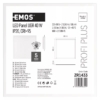 Kép 3/6 - EMOS LED PANEL 40W 60x60 NW IP20 UGR CRI>95