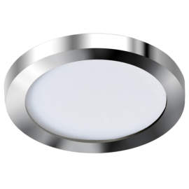 AZzardo Slim Round LED beépíthető fürdőszobai lámpa króm
