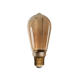 Kanlux LED filament fényforrás, 4W, 1800K, 200 lumen, ST64
