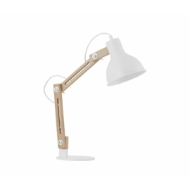 Nova Luce Grou íróasztali lámpa fehér