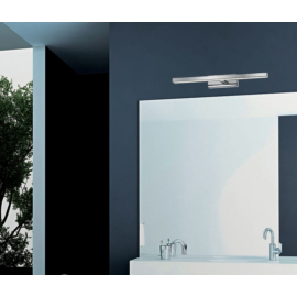 Nova Luce Modena LED víz-védett fali lámpa matt króm