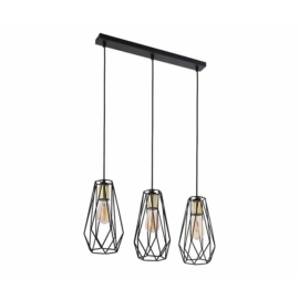 TK Lighting Lugo függeszték fekete