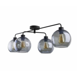 TK Lighting Bari mennyezeti lámpa füstszínű