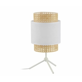 TK Lighting Boho asztali lámpa fehér
