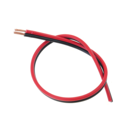 LEDTech Vezeték LED szalaghoz, piros/fekete, 2x0.5 mm2 (6461)