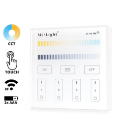 Group Control CCT Fali LED színhőmérséklet szabályzó panel, B2, elemes (16369)