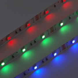 V-TAC LED szalag beltéri 5050-30 (12 Volt), RGB DEKOR (7329)