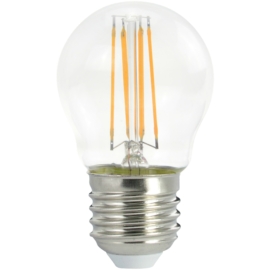 Avide LED Filament fényforrás 4.5W E27 4000K, G45, 470 lumen