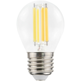 Avide LED Filament fényforrás 6.5W E27 4000K, G45, 806 lumen