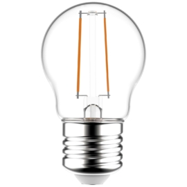 Avide LED Filament fényforrás E27, 2.5 W, 2700K, 250 lumen, G45