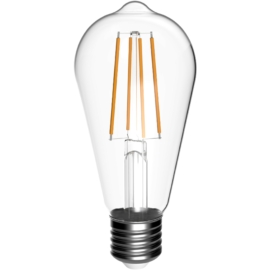 Avide LED Filament fényforrás E27, 4.9 W, 4000K, 806 lumen, ST58