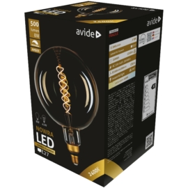 Avide LED Jumbo Filament Nowra Amber 8W E27 2400K dimmelhető, 500 lumen