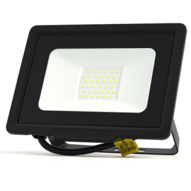 Optonica SMD2 LED reflektor fekete (30W/120°) - Természetes fehér