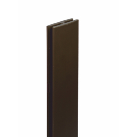 Nortene Térelválasztó panelhez vízszintes közdarab - H profil (97.5 cm) barna