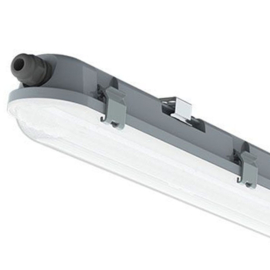 V-TAC M-Series por és páramentes LED lámpatest, 4000K, 18W, 2160 lm, 60 cm, IP65, szürke