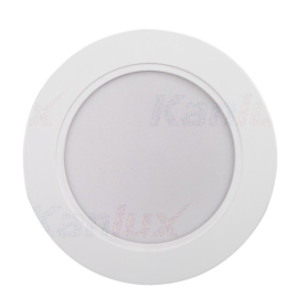 Kanlux TAVO beépíthető mini LED panel, 12W, 4000K, 1250 lm, IP44, kör, fehér