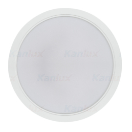Kanlux TAVO beépíthető mini LED panel, 24W, 4000K, 2600 lm, IP44, kör, fehér