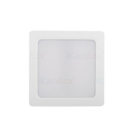 Kanlux TAVO beépíthető mini LED panel, 18W, 4000K, 1900 lm, IP44, négyzet, fehér