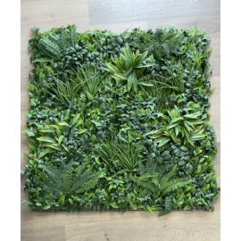 Nortene Vertical Tropic műanyag zöldfal trópusi növényekkel (100 x 100 cm)