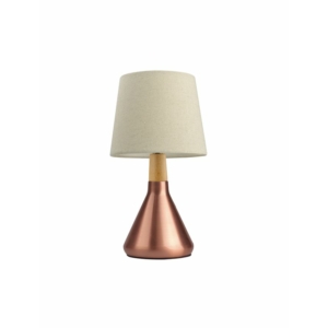 Kép 2/4 - Nova Luce Montes asztali lámpa bronz
