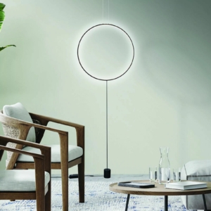 Kép 2/2 - Azzardo Codutti LED függesztett lámpa fekete