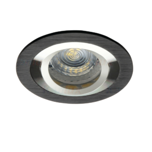Kép 1/7 - Kanlux beépíthető spot lámpatest SEIDY CT-DTO50 fekete