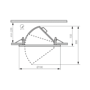 Kép 9/9 - Kanlux Lámpatest HIMA LED 23W-NW fehér