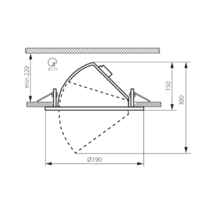 Kép 8/8 - Kanlux Lámpatest HIMA LED 33W-NW fekete