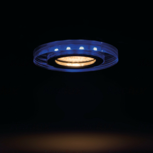 Kép 2/9 - Kanlux beépíthető spot lámpatest SOREN O-BL, kék LED fénnyel