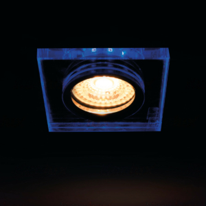 Kép 2/5 - Kanlux beépíthető spot lámpatest SOREN L, kék LED fénnyel