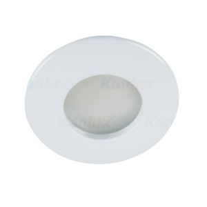 Kép 1/6 - Kanlux beépíthető spot lámpatest QULES AC O fehér