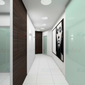 Kép 4/9 - Kanlux VARSO LED mennyezeti lámpa négyzet 24W, 4000K, 2280 lm, IP54