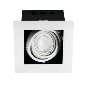 Kép 1/2 - Kanlux beépíthető spot lámpatest MERIL DLP-50 fehér