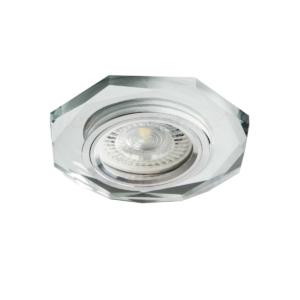 Kép 1/4 - Kanlux Beépíthető spot lámpatest MORTA OCT ezüst