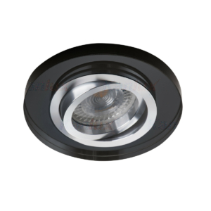Kép 1/3 - Kanlux Beépíthető spot lámpatest MORTA CT-DTO50 fekete