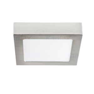 Kép 1/3 - Kanlux KANTI LED panel V2LED 12W, 4000K, nikkel, 720 lumen