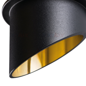 Kép 3/6 - Kanlux Beépíthető spot lámpatest SPAG C arany/fekete