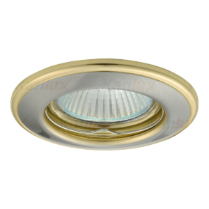 Kép 1/3 - Kanlux beépíthető spot lámpatest HORN CTC-3114 nikkel-arany (K)
