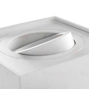 Kép 2/5 - Kanlux Beépíthető spot lámpatest MINI GORD DLP-50 fehér